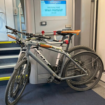 Fahrrad Mitnahme Westbahn Mit Bike in der Westbahn – so einfach funktioniert's