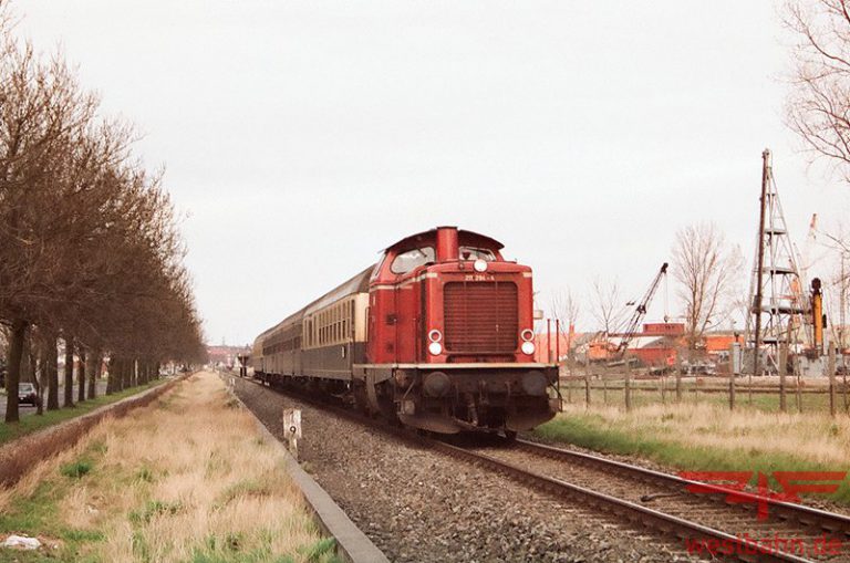 Strecke Emden-AuÃŸenhafen, 1990