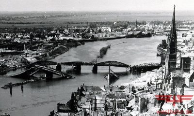 Bremen, WeserbrÃ¼cke, 1945