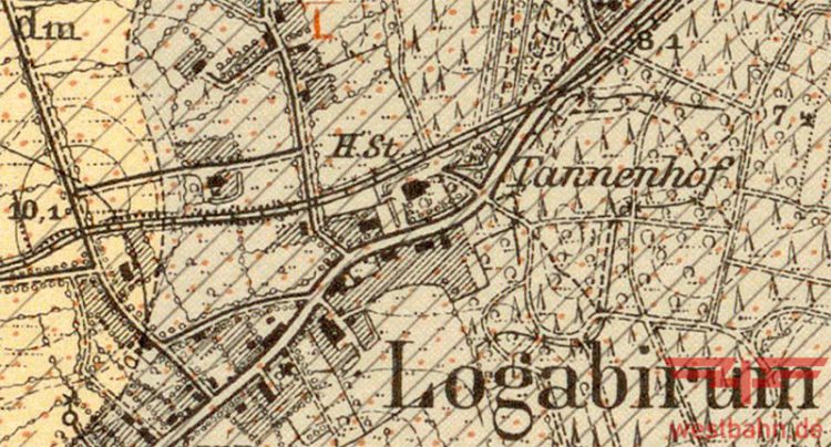 Karte Logabirum 1903