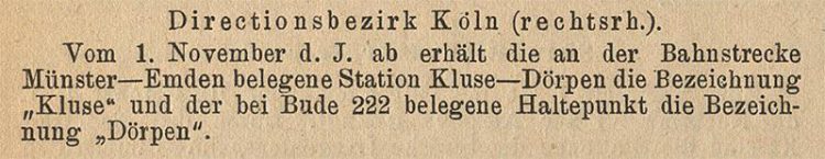 Kluse-DÃ¶rpen 1889
